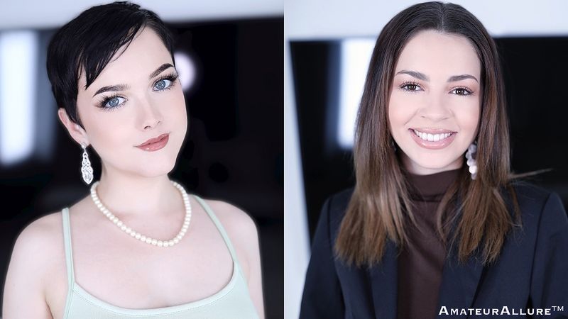 Jade Valentine and Bella Luna to Suck Cock