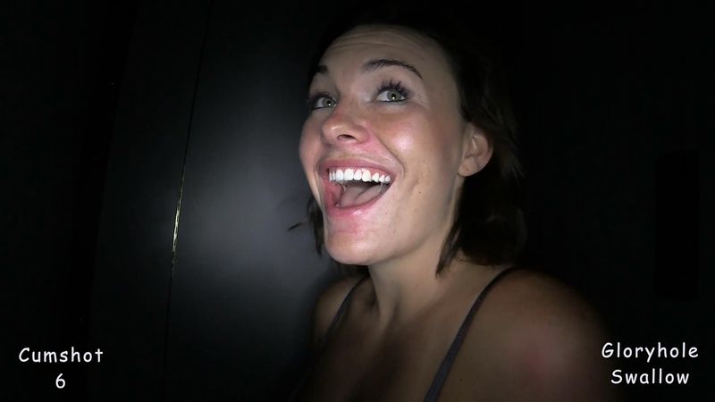 First gloryhole swallow GLORYHOLE PORN